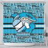 Cronulla-Sutherland Sharks Shower Curtain Champion’s Pride Comic Style