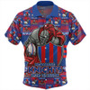 Newcastle Knights Hawaiian Shirt Champion’s Pride Comic Style Newcastle Knights Hawaiian Shirt Champion’s Pride Comic Style