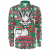 South Sydney Rabbitohs Long Sleeve Shirt Champion’s Pride Comic Style