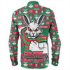 South Sydney Rabbitohs Long Sleeve Shirt Champion’s Pride Comic Style