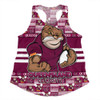 Queensland Maroons Women Racerback Singlet Champion’s Pride Comic Style