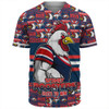Sydney Roosters Baseball Shirt Champion’s Pride Comic Style