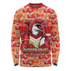 Redcliffe Dolphins Long Sleeve T-shirt Champion’s Pride Comic Style