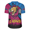 Brisbane Lions Rugby Jersey Breaking Through Fan Design