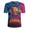 Brisbane Lions Rugby Jersey Breaking Through Fan Design