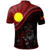 Australia Aboriginal Polo Shirt - Indigenous People And Sun