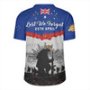 Australia Rugby Jersey Anzac Day Lest We Forget Honoring The Anzac Spirit