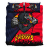 Adelaide Crows Bedding Set Breaking Through Fan Design