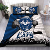 Geelong Cats Bedding Set Breaking Through Fan Design