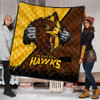 Hawthorn Quilt Breaking Through Fan Design