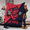 Melbourne Blanket Breaking Through Fan Design