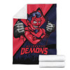 Melbourne Blanket Breaking Through Fan Design