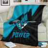 Port Adelaide Blanket Breaking Through Fan Design