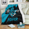 Port Adelaide Blanket Breaking Through Fan Design