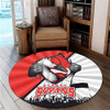 Sydney Swans Round Rug Breaking Through Fan Design