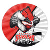 Sydney Swans Round Rug Breaking Through Fan Design