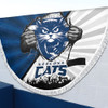 Geelong Cats Beach Blanket Breaking Through Fan Design
