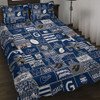 Geelong Cats Quilt Bed Set Legacy Of The Pride Comic Style
