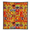 Gold Coast SUNS Quilt Legacy Of The Pride Comic Style