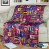 Brisbane Lions Blanket Legacy Of The Pride Comic Style Brisbane Lions Blanket Legacy Of The Pride Comic Style