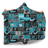 Port Adelaide Hooded Blanket Legacy Of The Pride Comic Style