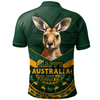Australia Polo Shirt Kangaroo Pride Australia Day