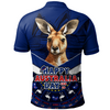 Australia Polo Shirt Kangaroo Pride Australia Day
