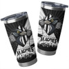 Collingwood Tumbler Breaking Through Fan Design
