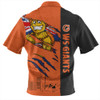 GWS GIANTS Hawaiian Shirt Burning Passion Of Power Scratch Style