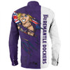 Fremantle Long Sleeve Shirt Burning Passion Of Power Scratch Style