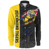 Richmond Long Sleeve Shirt Burning Passion Of Power Scratch Style