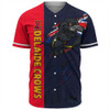 Adelaide Crows Baseball Shirt Burning Passion Of Power Scratch Style