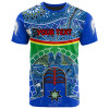 Australia Personalised T-Shirt - Torres Strait Symbol With Aboriginal Patterns