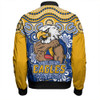 West Coast Eagles Bomber Jacket Aboriginal Inspired Tough Fan Football For Life