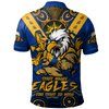West Coast Eagles Polo Shirt Ripped Legacy of the Game