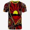 Australia T-shirt - Australia Aboriginal Dots With Didgeridoo
