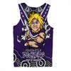 Fremantle Men Singlet Ripped Legacy Of The Game