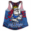Western Bulldogs Women Racerback Singlet Ripped Legacy Of The Game