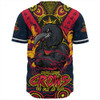 Adelaide Crows Baseball Shirt Ripped Legacy of the Game