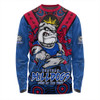 Western Bulldogs Long Sleeve T-shirt Ripped Legacy Of The Game