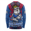 Western Bulldogs Long Sleeve T-shirt Ripped Legacy Of The Game
