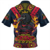 Adelaide Crows Zip Polo Shirt Ripped Legacy of the Game