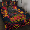 Adelaide Crows Quilt Bed Set Ripped Legacy Of The Game