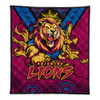 Brisbane Lions Quilt Ripped Legacy Of The Game