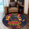 Adelaide Crows Round Rug Ripped Legacy Of The Game