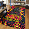 Adelaide Crows Area Rug Ripped Legacy Of The Game
