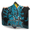 Port Adelaide Hooded Blanket Ripped Legacy Of The Game