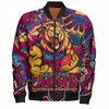 Brisbane Lions Bomber Jacket Blazing Spirit Of Victory