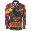 Adelaide Crows Long Sleeve Shirt Blazing Spirit Of Victory