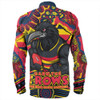 Adelaide Crows Long Sleeve Shirt Blazing Spirit Of Victory